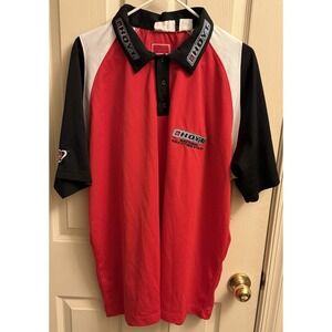 Team Hoyt Archery Shooting Staff Sponsorship Polo Shirt 2XL‎ Red White Black